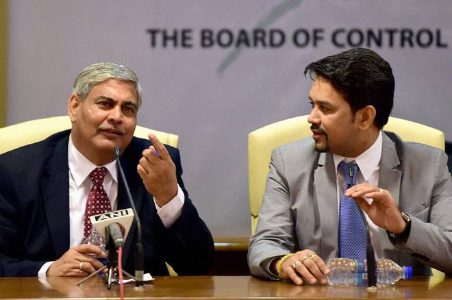 Manohar takes over as BCCI boss