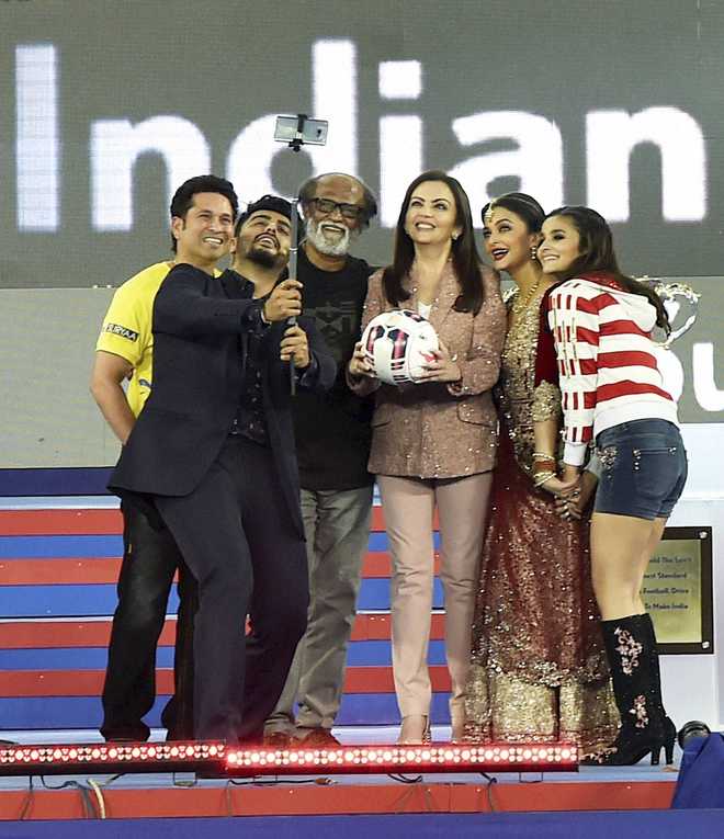 Rahman, Aishwarya sparkle in ISL-2 opening ceremony
