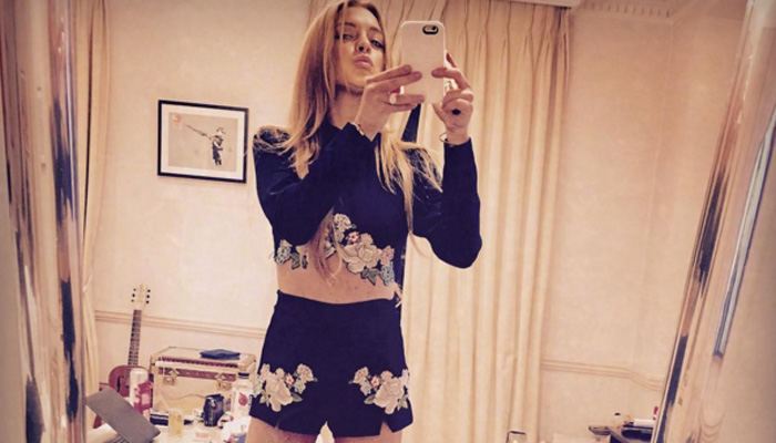 Lindsay Lohan causes controversy after dressing as Sharon Tate