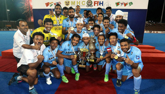 India rout Pakistan 6-2 to win 2015 Junior Asia Cup hockey title
