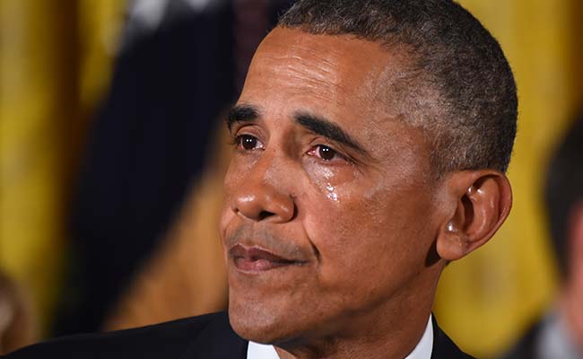 Barack Obama Says He Was Himself Surprised By His Public Crying