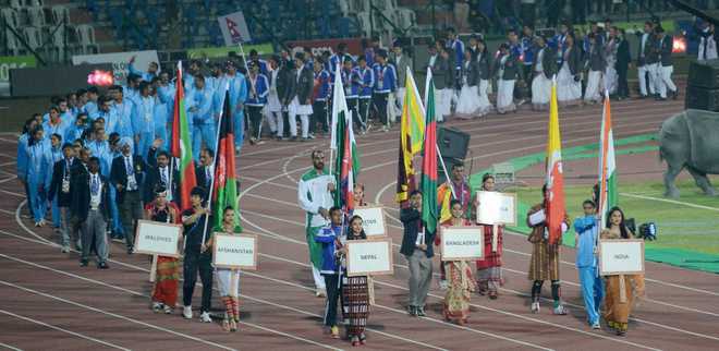 India finish on top at South Asian Games