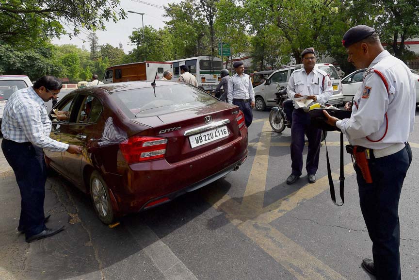 Odd-Even Phase II Kicks in, Over 1000 Issued Challans