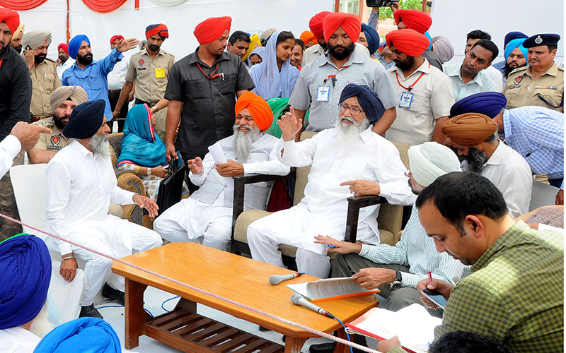 HARYANA, RAJASTHAN OR ANY OTHER STATE HAS NO RIGHT ON RIVER WATERS OF PUNJAB- BADAL