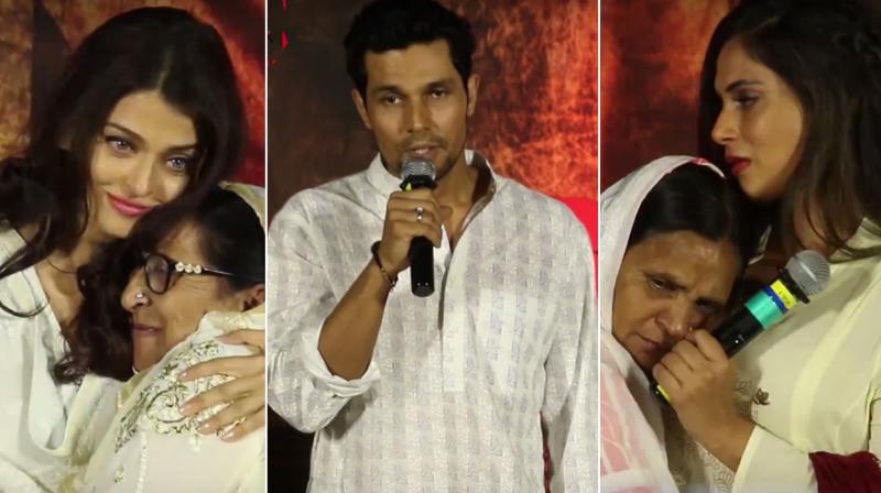 Watch: Aishwarya, Randeep, Richa left teary eyed at Sarabjit’s special prayer meet