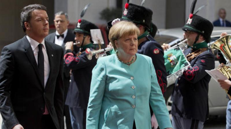 Angela Merkel warns of return to nationalism unless EU protects borders