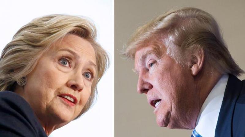 US elections: Trump neck-to-neck with Clinton in fresh opinion poll