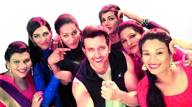 Now, Hrithik teams up with The 6 Pack Band