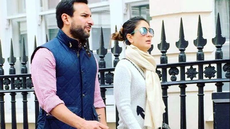Saif and Kareena spotted taking long strolls on the streets of London