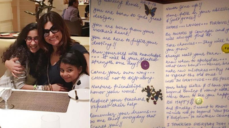 This endearing note from Sushmita Sen to her daughter Renee will touch your heart