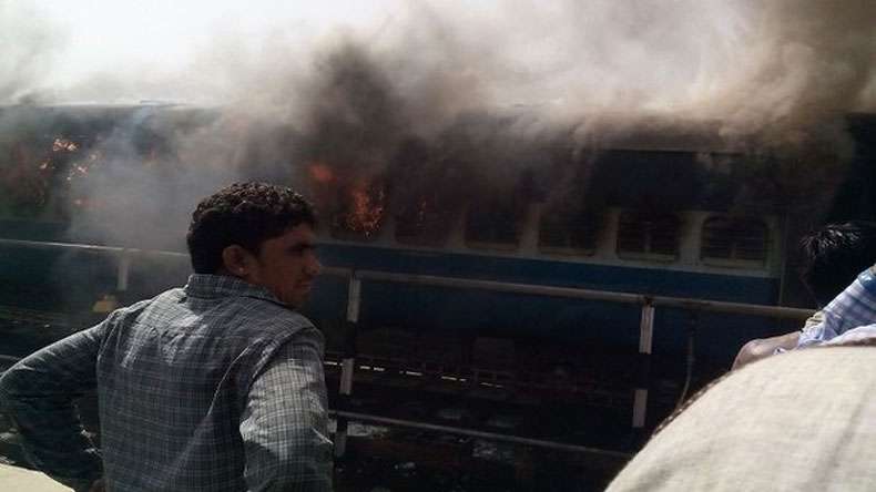Fire in two sleeper coaches of Jaisalmer-Delhi Intercity Express