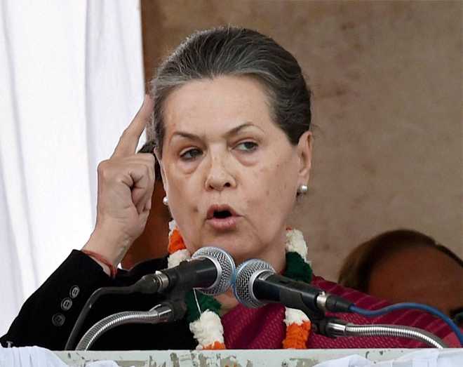 Won’t let BJP destroy democracy, says Sonia; top leadership court arrest