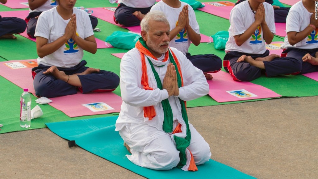 Modi describes Yoga as Mukti Ka Marg