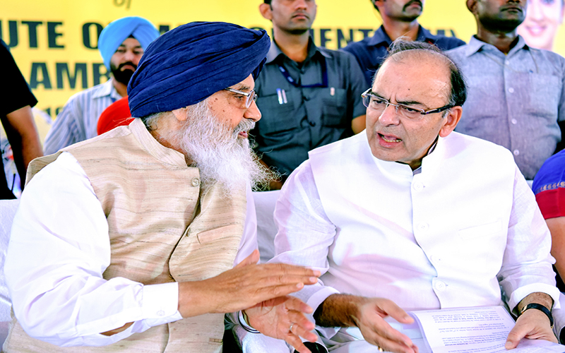 BADAL BATS FOR A HIGH LEVEL PANEL TO REVAMP THE SAGGING AGRARIAN ECONOMY IN THE COUNTRY