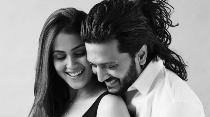 Riteish Deshmukh announced the arrival of his second baby in the cutest way possible!