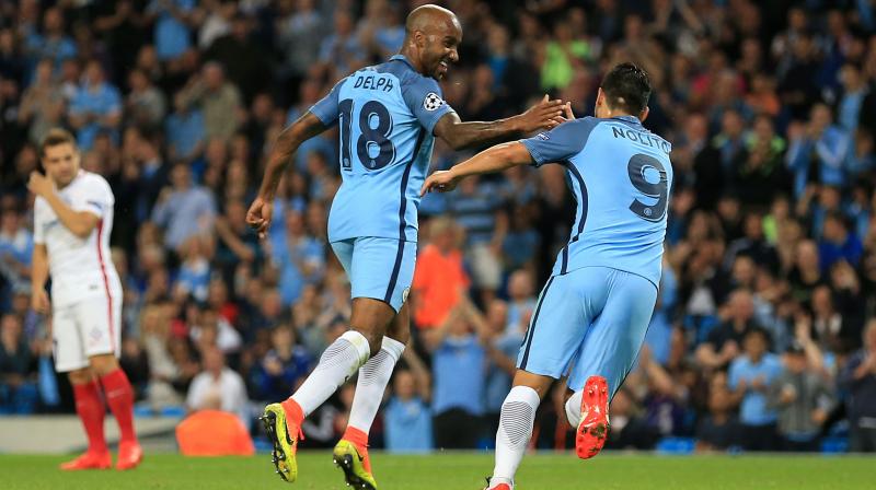 Man City cruise to Champions League group stage