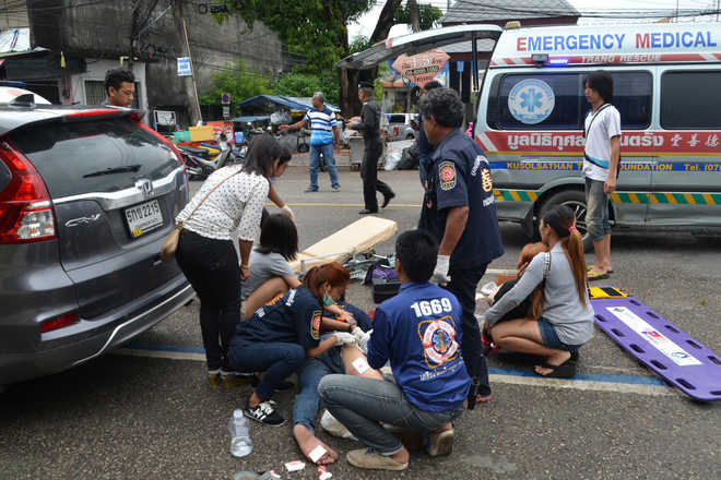 4 killed as series of blasts rocks Thailand