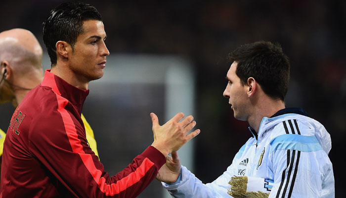Cristiano Ronaldo says he would have won more Ballons d’Ors if he was Lionel Messi’s teammate