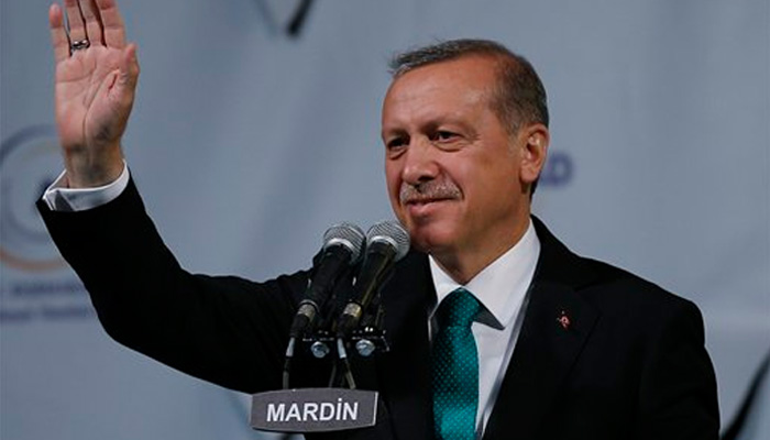 Turkish operation in Syria will continue to Raqqa: Erdogan Tayyip