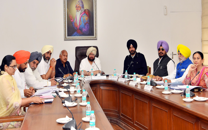 PUNJAB CABINET DECIDES TO PURSUE CCL ISSUE WITH CENTRE, RBI, SBI