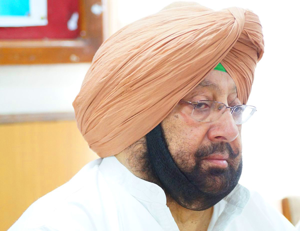 CAPT AMARINDER AGAIN WRITES TO PM FOR BONUS TO INCENTIVIZE FARMERS TO GIVE UP STUBBLE BURNING