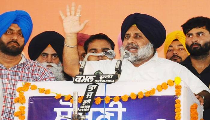 Sukhbir Badal blasts Rahul Gandhi for lying on his family and Cong role in 1984 Sikh massacre