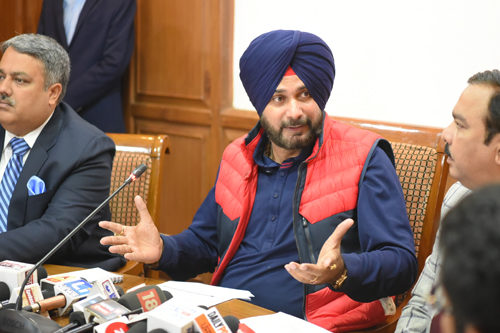 SIDHU RELEASES VISION DOCUMENT OF LOCAL GOVERNMENT & TOURISM & CULTURAL AFFAIRS DEPARTMENT