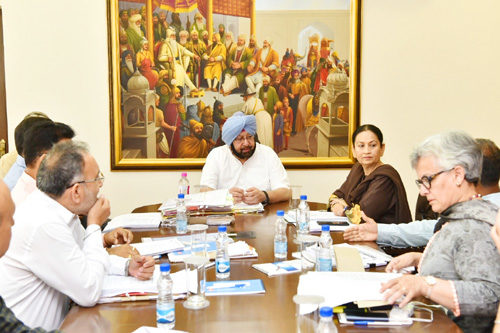 CAPT AMARINDER GIVES IN-PRINCIPLE APPROVAL TO INTRODUCING SPORTS PERIOD FROM CLASS I
