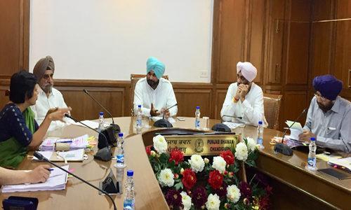 SUBMIT DETAILS OF ALL DEPARTMENTAL LANDS UNDER ILLEGAL OCCUPATION: SIDHU