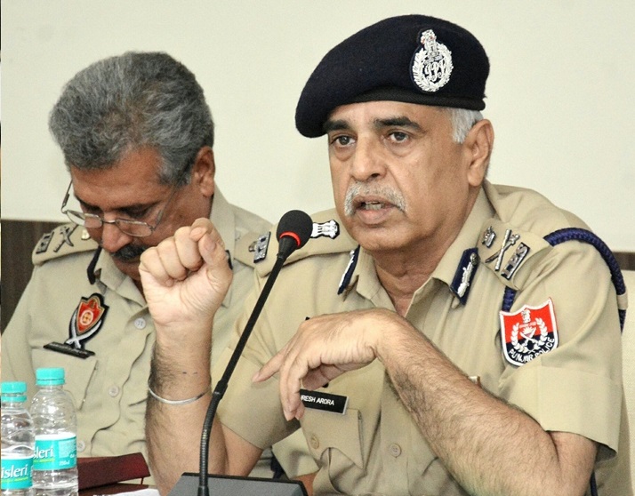 PUNJAB DGP ORDERS FIELD OFFICERS TO STEP UP CRACKDOWN ON GANGSTERS, DRUG SMUGGLERS