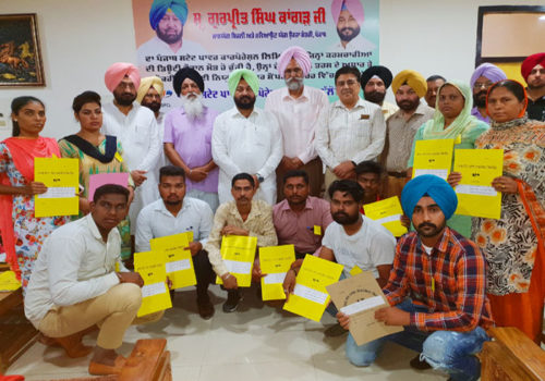 PowerMinister hands over appointment letters on compassionate ground to 153 dependents of PSPCL employees