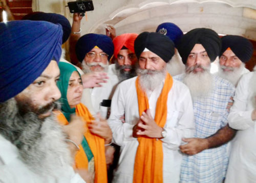 Pro-freedom Sikh groups remembered Bhai Dilawar Singh at Akal Takhat amidst Raj karega khalsa slogans