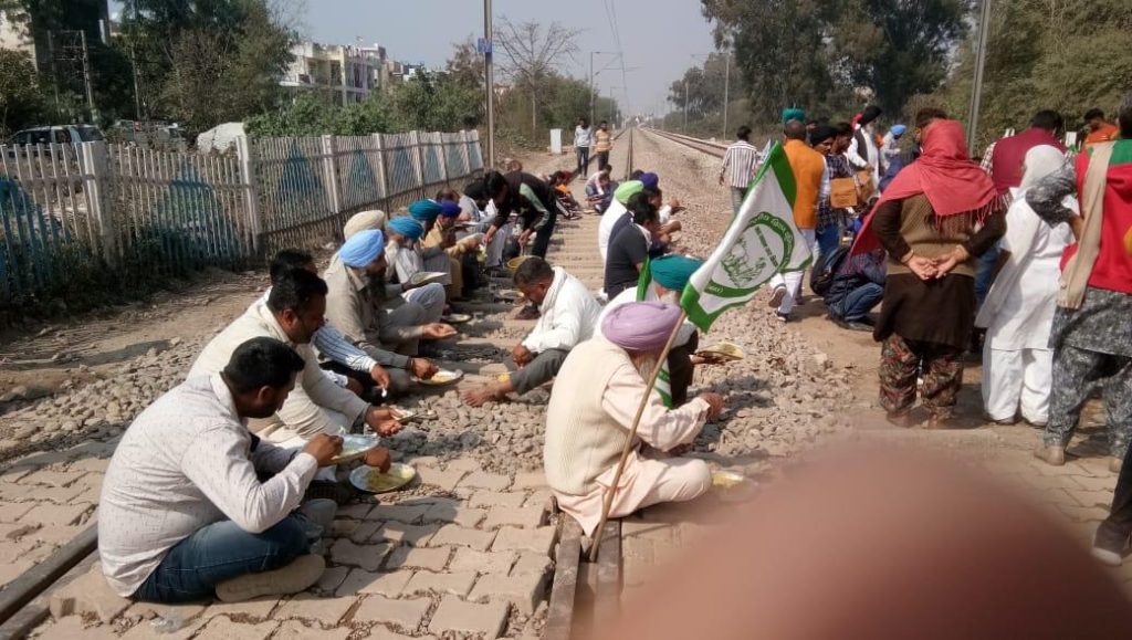 Rail roko: Farmers sit on tracks in Punjab, Haryana, stopping trains at stations