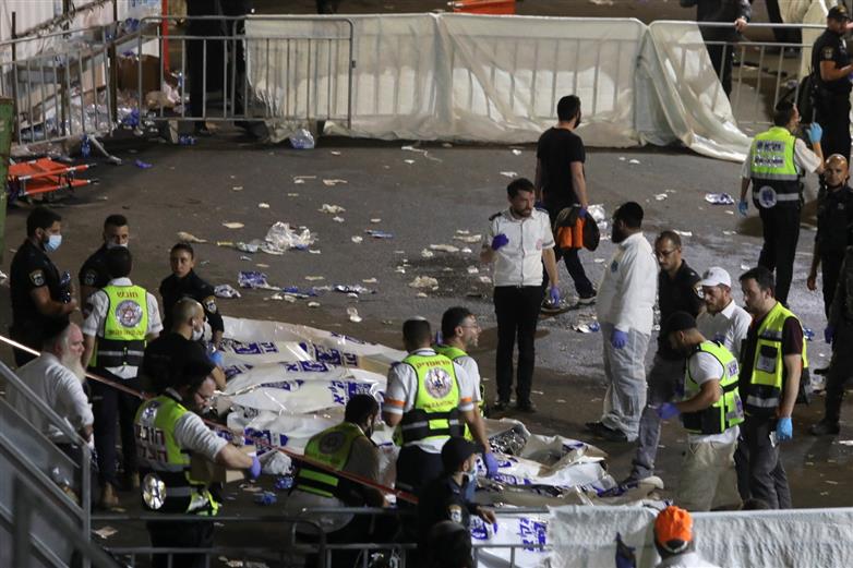 44 killed in stampede at Jewish religious festival in Israel