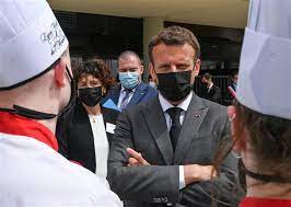 French President Macron slapped in face during walkabout