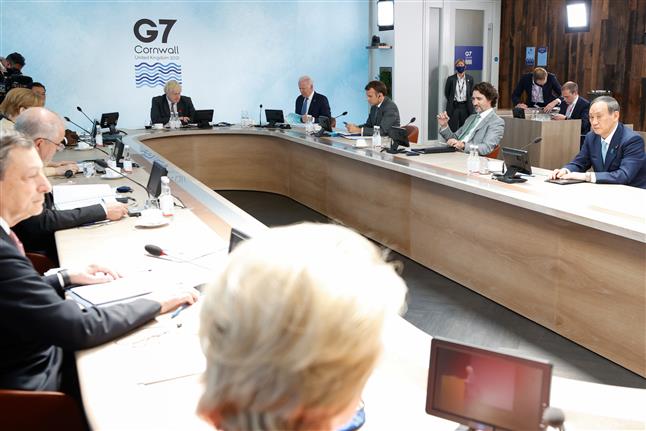 G7 leaders discuss Wuhan lab leak theory behind Covid-19 pandemic