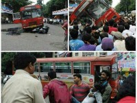 Not just in Perth : 50 people tilt bus to rescue students in Pune