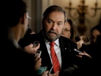 NDP’s Tom Mulcair predicts three-way fight in 2015 federal election