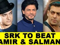 Shah Rukh Khan Beats Aamir & Salman Khan