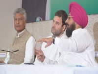 Rahul Gandhi signals to wield danda if needed