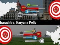 Exit polls project BJP as largest party in Maha, Haryana