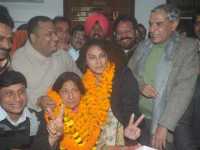 Congress candidate Poonam Sharma elected as Chandigarh mayor