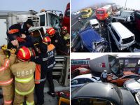 100-car pileup in Korea leaves 2 dead