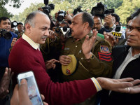 Media boycotts Sisodia’s press conference