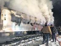 6 dead as train hits car near NY