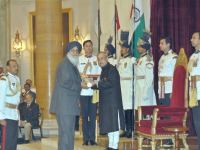 President confers coveted Padma Vibushan award to Badal