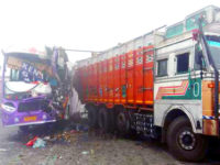 8 of family killed as sand-laden truck overturns on people in UP