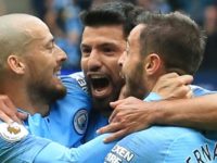 Premier League: Man City’s Aguero bags treble vs Huddersfield, Brighton stun United