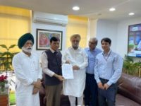 Randhawa urges Union Fertilizers Minister for immediate allocation of 2.5 lac mts of DAP for August