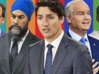 Trudeau is running in Ontario, while Singh and O’Toole are in Quebec.!